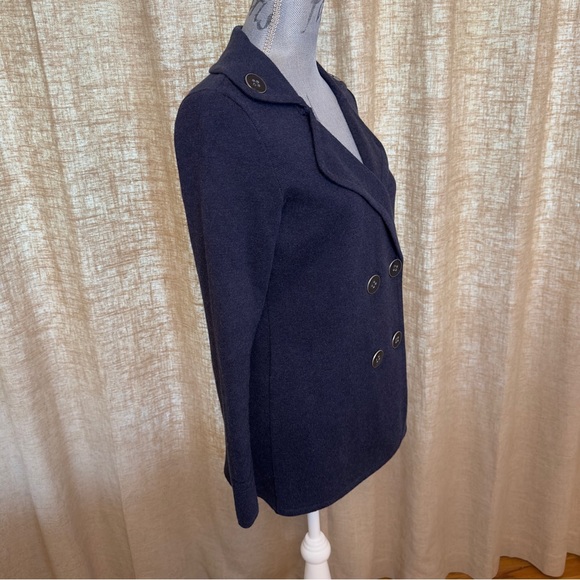 NIC + ZOE Polished Peacoat Navy Jacket, Size XS - Picture 8 of 14